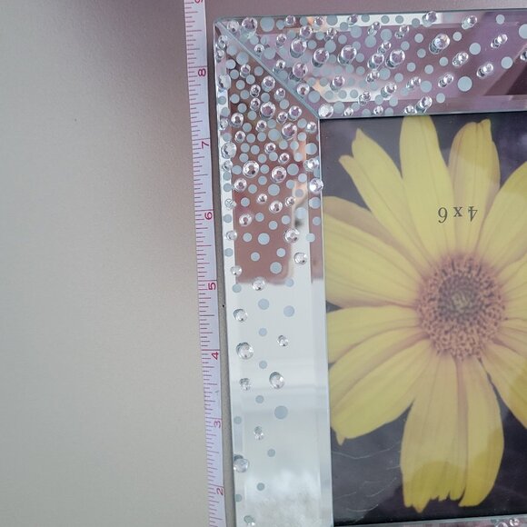 4x6 picture frame with crystal embellishment - Picture 7 of 7